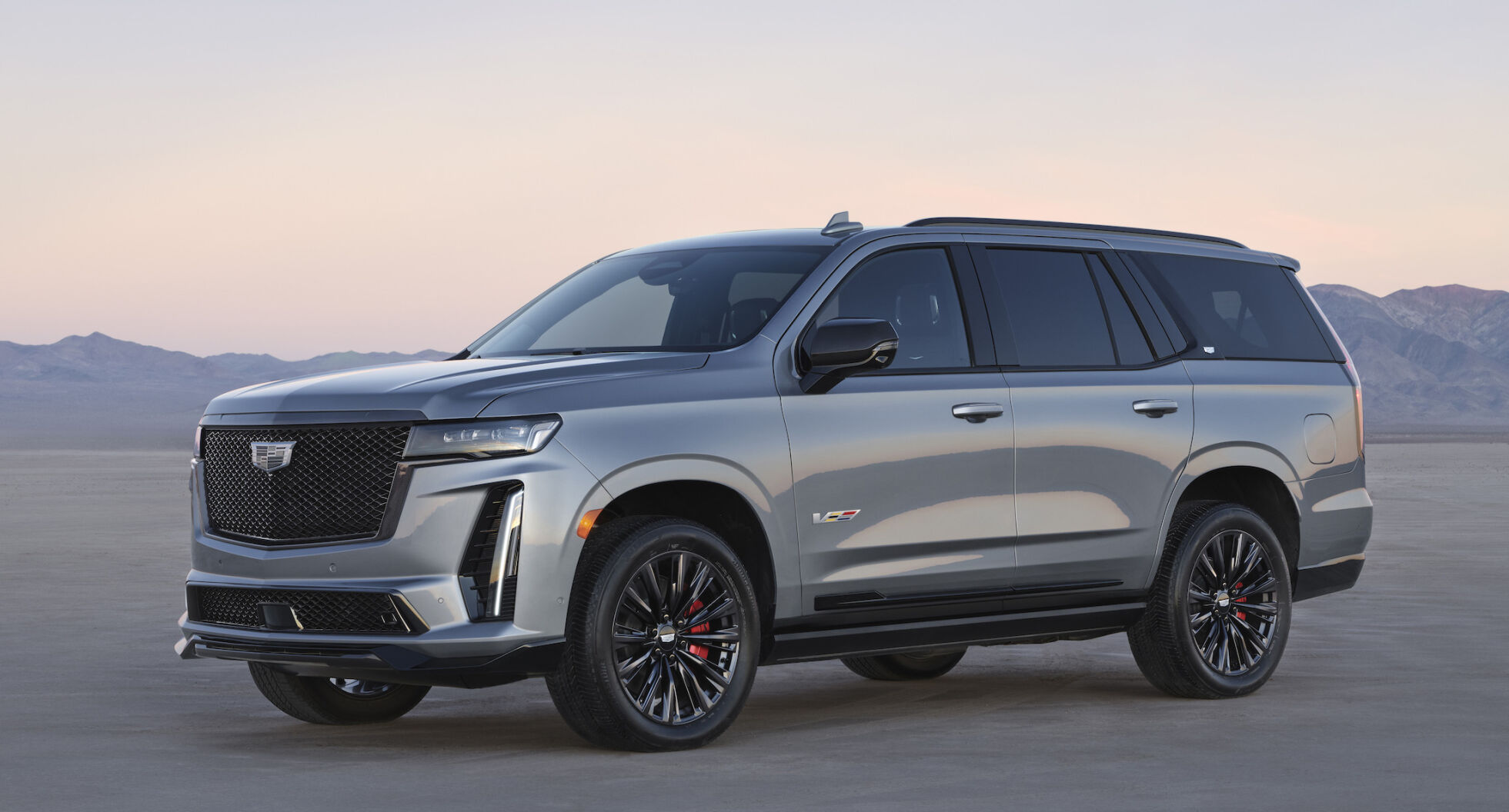 2023 Cadillac Escalade front three-quarter